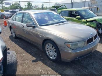 Salvage BMW 7 Series