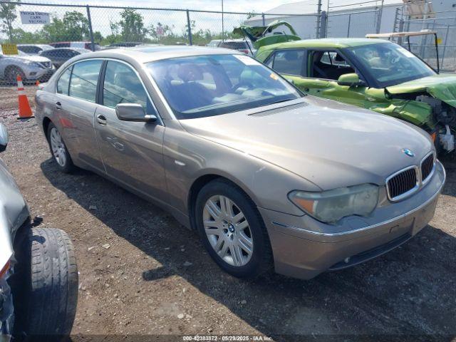  Salvage BMW 7 Series