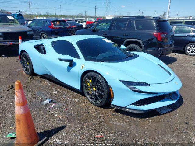  Salvage Ferrari SF90 Spider