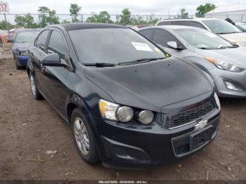  Salvage Chevrolet Sonic
