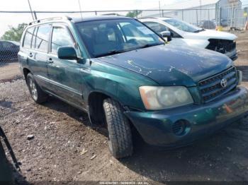  Salvage Toyota Highlander