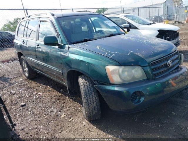  Salvage Toyota Highlander