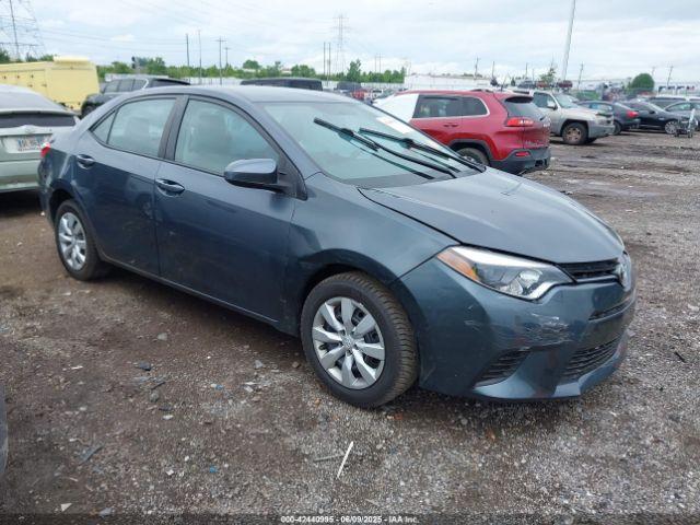  Salvage Toyota Corolla