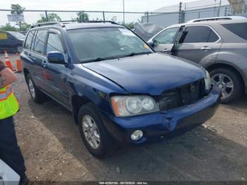  Salvage Toyota Highlander