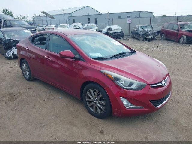  Salvage Hyundai ELANTRA