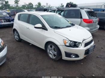  Salvage Chevrolet Sonic