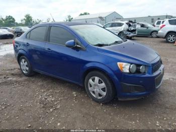  Salvage Chevrolet Sonic