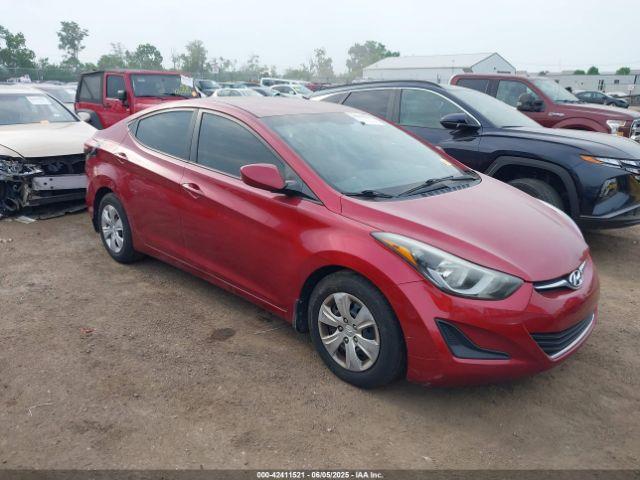  Salvage Hyundai ELANTRA