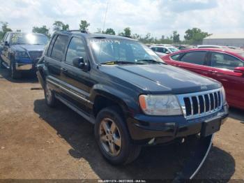  Salvage Jeep Grand Cherokee