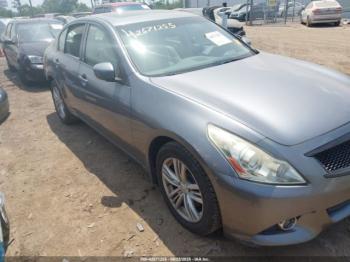  Salvage INFINITI G37x