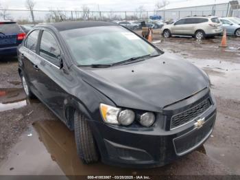  Salvage Chevrolet Sonic