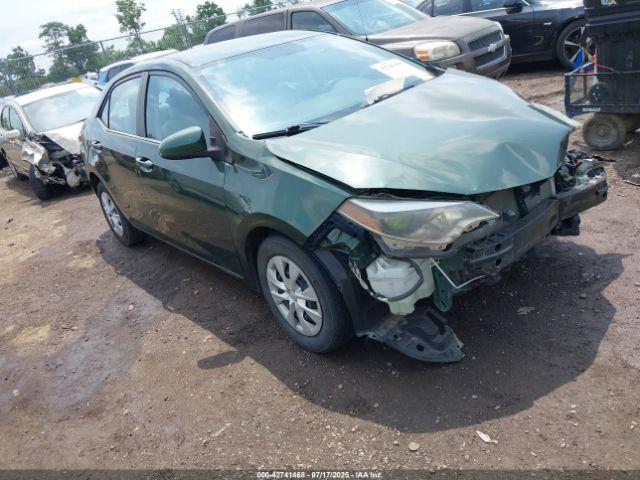  Salvage Toyota Corolla