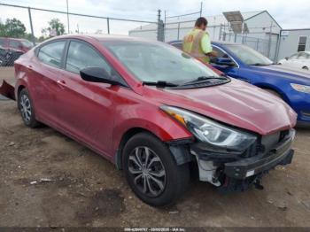  Salvage Hyundai ELANTRA