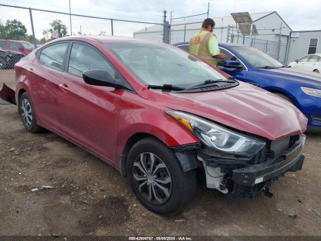  Salvage Hyundai ELANTRA