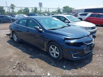  Salvage Chevrolet Malibu