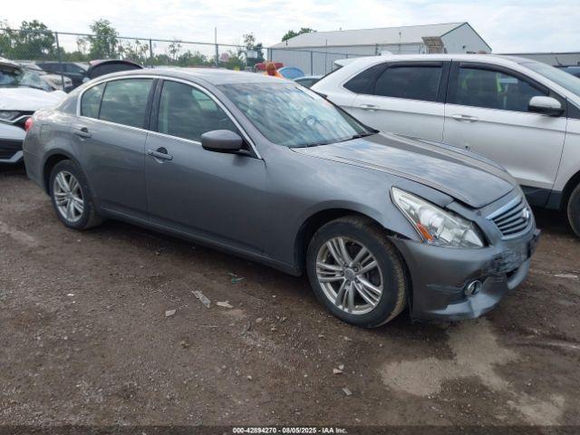  Salvage INFINITI G37x