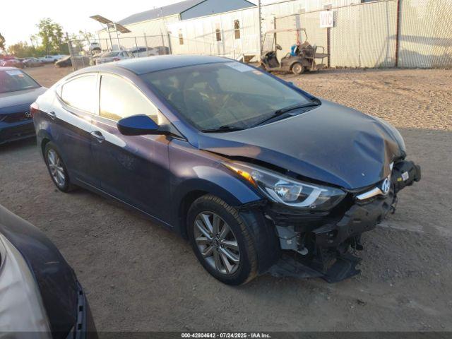  Salvage Hyundai ELANTRA