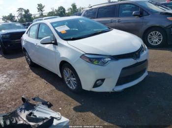  Salvage Toyota Corolla