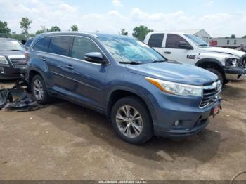  Salvage Toyota Highlander