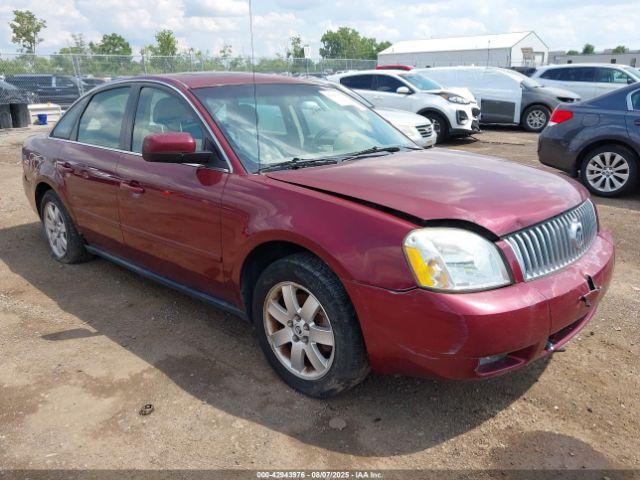  Salvage Mercury Montego