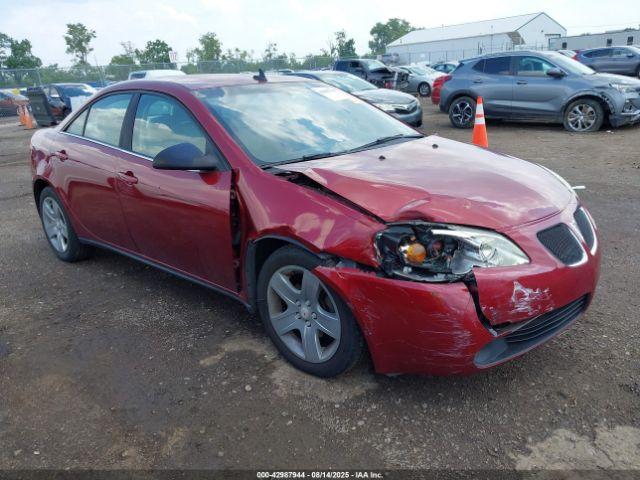  Salvage Pontiac G6