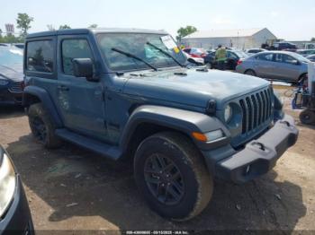 Salvage Jeep Wrangler