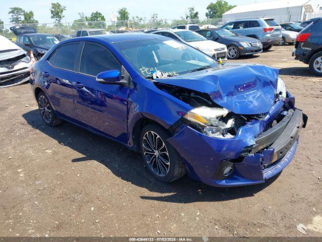 Salvage Toyota Corolla