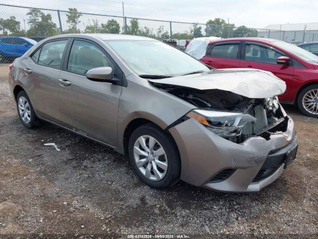  Salvage Toyota Corolla