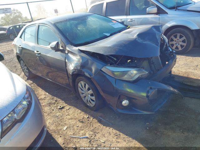  Salvage Toyota Corolla