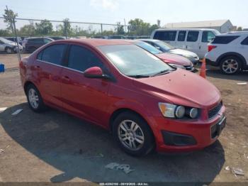  Salvage Chevrolet Sonic