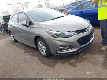  Salvage Chevrolet Cruze