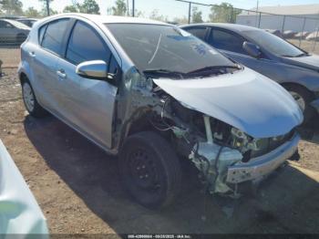  Salvage Toyota Prius c