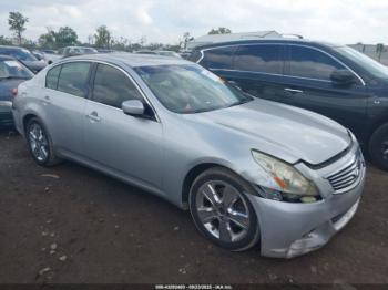  Salvage INFINITI G37x