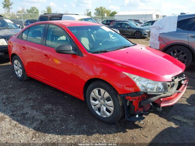  Salvage Chevrolet Cruze