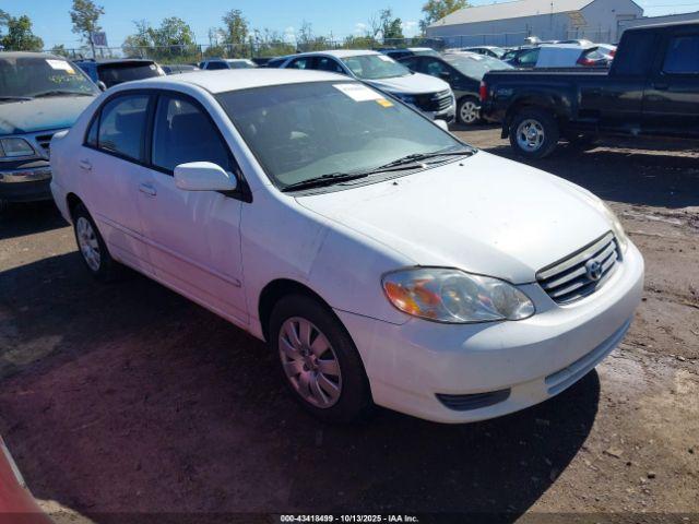  Salvage Toyota Corolla
