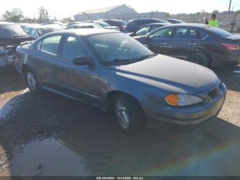  Salvage Pontiac Grand Am