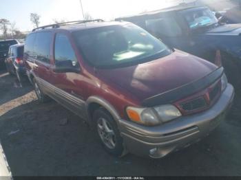  Salvage Pontiac Montana