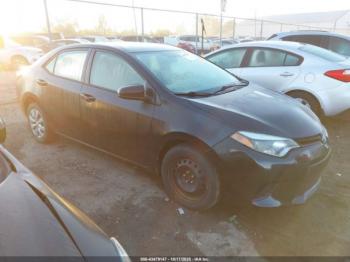  Salvage Toyota Corolla
