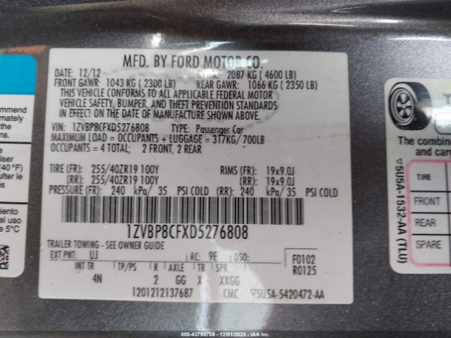 Ford Mustang Gt Premium Image 9