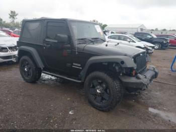  Salvage Jeep Wrangler