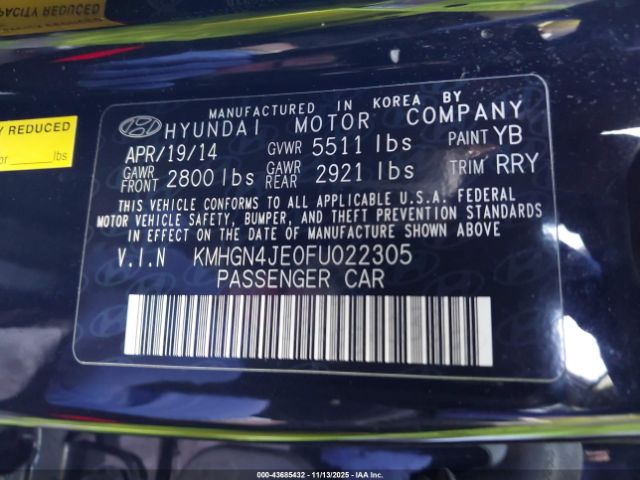 Hyundai Genesis 3.8 Image 10