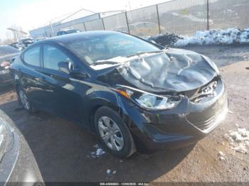  Salvage Hyundai ELANTRA