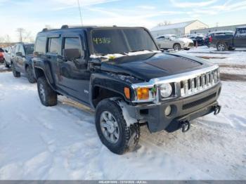  Salvage HUMMER H3 Suv
