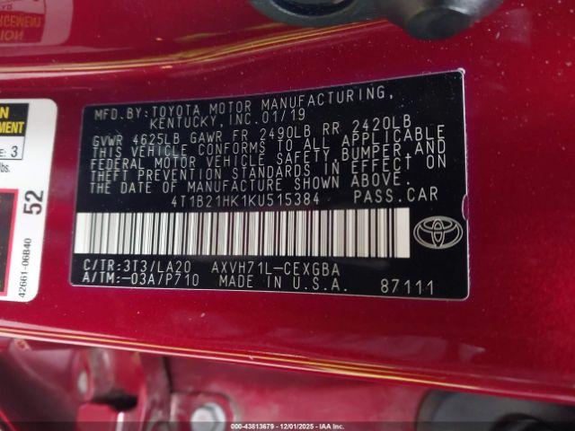 Toyota Camry Xle Image 11