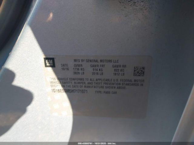 Chevrolet Cruze Lt Auto Image 8