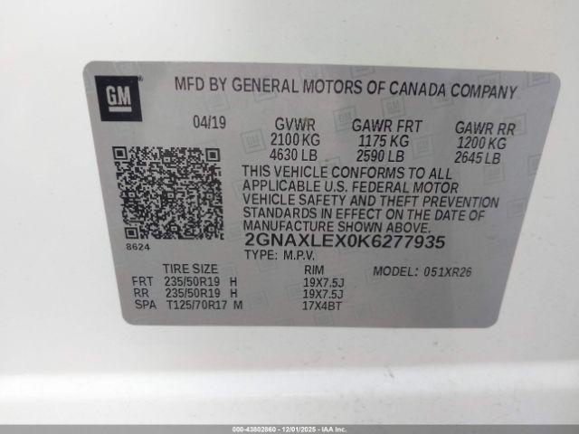 Chevrolet Equinox Lt Image 7