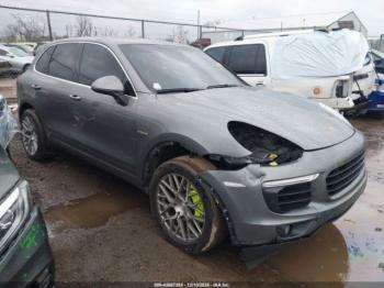  Salvage Porsche Cayenne E-hybrid