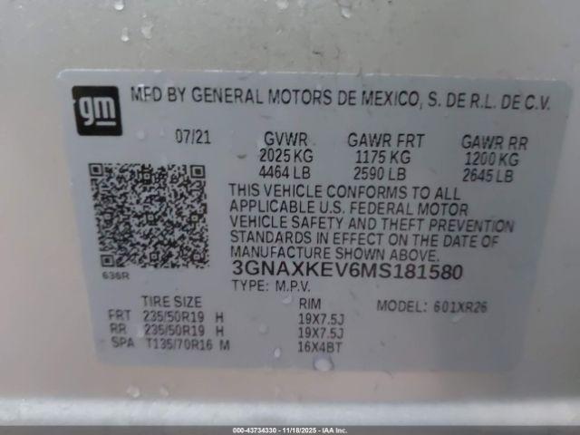 Chevrolet Equinox Fwd Lt Image 5