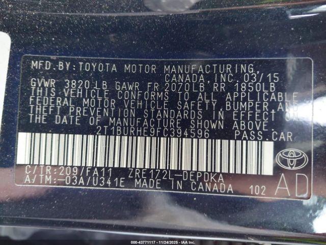 Toyota Corolla L Image 11