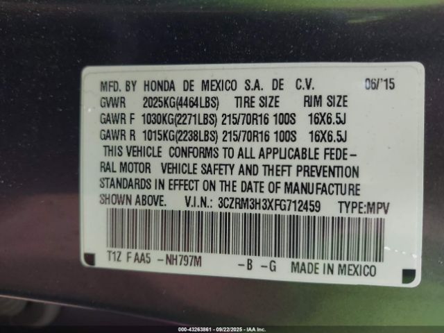 Honda CR-V Lx Image 5